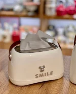 خرید و قیمت جا دستمال و سطل زباله رو میزی SMILE