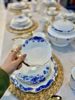 خرید و قیمت ست سرویس غذاخوری ترک مدل پینک مور kitart