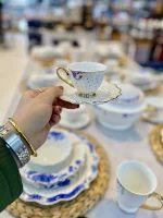 خرید و قیمت ست سرویس غذاخوری ترک مدل پینک مور kitart