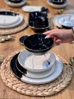خرید و قیمت سرویس غذاخوری مدل majestic برند آجار