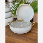 خرید و قیمت سرویس قابلمه گرانیتی 9 پارچه Roze home