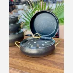 خرید و قیمت سرویس قابلمه گرانیتی 9 پارچه Roze home