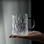 خرید و قیمت ماگ پیرکس دفرمه دسته رنگی وارداتی