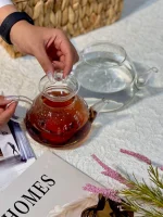 خرید و قیمت کتری قوری پیرکس شعله مستقیم وارداتی
