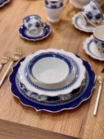 خرید و قیمت ست سرویس غذاخوری ترک blue king برند kitart