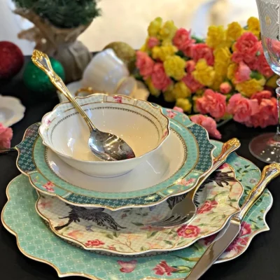 خرید و قیمت سرویس غذاخوری 24 پارچه pink & more