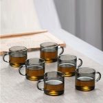 خرید و قیمت قهوه خوری پیرکس دودی وارداتی