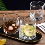 خرید و قیمت نیم لیوان دفرمه برند DELI GLASS