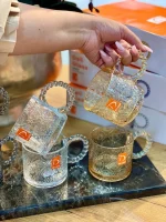 خرید و قیمت ماگ دسته حلقه ای deli glass