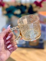 خرید و قیمت ماگ دسته حلقه ای deli glass