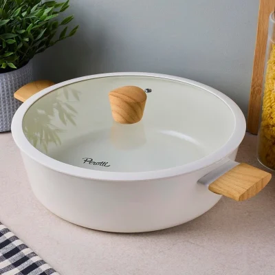 خرید و قیمت تابه دو دسته سرامیکی DANISH COOK پروتی