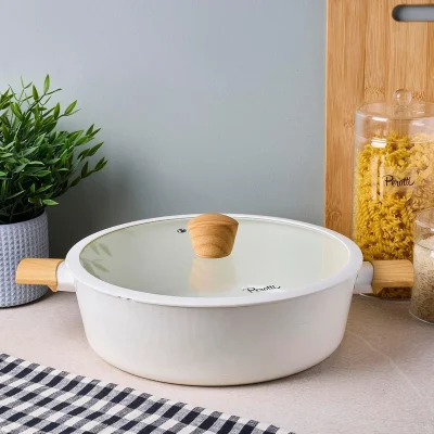 خرید و قیمت تابه دو دسته سرامیکی DANISH COOK پروتی