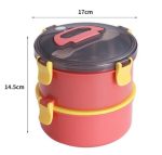 خرید و قیمت ظرف غذای دو طبقه وارداتی