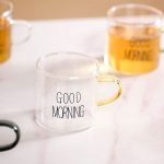 خرید و قیمت فنجان پیرکس دسته رنگی GOOD MORNING