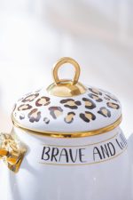 خرید و قیمت کتری قوری لعابی پلنگی آجار XAP-08527