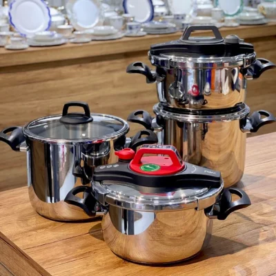 خرید و قیمت زودپز دوقلو استیل مدل ونتو فالز falez