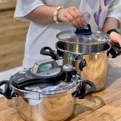 خرید و قیمت زودپز دوقلو استیل مدل ونتو فالز falez