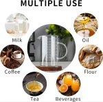 خرید و قیمت پارچ پیرکس مدرج شعله مستقیم سه سایزی