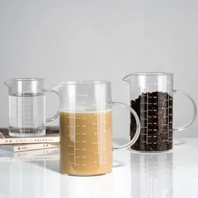 خرید و قیمت پارچ پیرکس مدرج شعله مستقیم سه سایزی