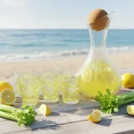 خرید و قیمت تنگ و نیم لیوان هفت پارچه DELI GLASS