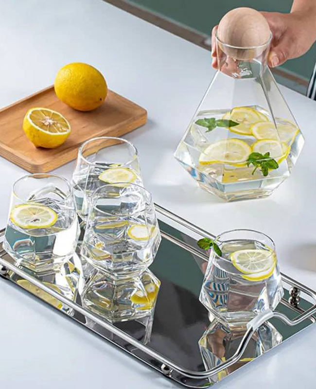 تنگ-و-نیم-لیوان-شش-ضلعی-دلی-گلس-deli-glass (4) خرید و قیمت تنگ و نیم لیوان شش ضلعی دلی گلس DELI GLASS