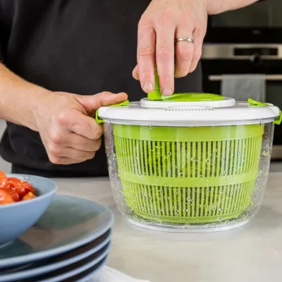 قیمت و خرید سبزی خشک کن دستی وارداتی SALAD SPINNER