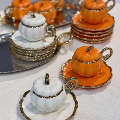 قیمت و خرید ست قهوه خوری کدو تنبل 6 نفره آرو AROW