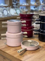 قیمت و خرید سرویس قابلمه سرامیکی 8 پارچه آرو AROW