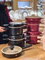 قیمت و خرید سرویس قابلمه سرامیکی 8 پارچه آرو AROW