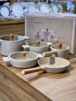 خرید و قیمت سرویس قابلمه سرامیکی 9 پارچه FIORE برند AROW