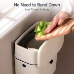 خرید و قیمت سطل زباله کابینتی و کنار تختی GARBAGECAN