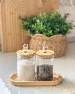 خرید و قیمت شکرپاش ادویه پاش پیرکس در بامبو وارداتی