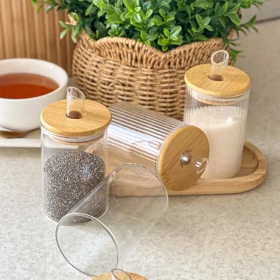 خرید و قیمت شکرپاش ادویه پاش پیرکس در بامبو وارداتی