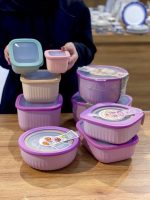 خرید و قیمت ظرف نگهدارنده 4 تایی رنگی وارداتی