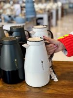 خرید و قیمت فلاسک استیل بدنه اکریلیک برند MIXFF