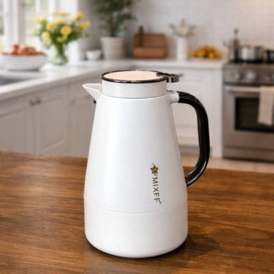 خرید و قیمت فلاسک استیل بدنه اکریلیک برند MIXFF