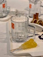 خرید و قیمت لیوان دسته دار طرح مولین برند دلی گلس DELI GLASS