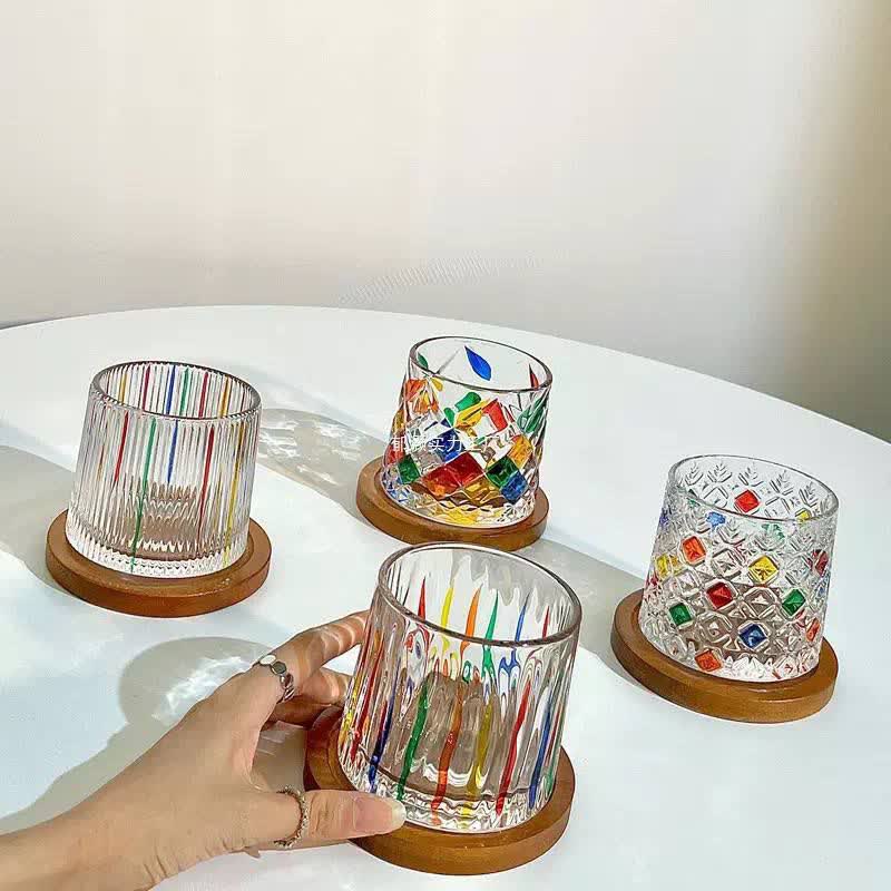 لیوان-چرخشی-رنگی-زیره-چوبی-وارداتی (4) خرید و قیمت لیوان چرخشی رنگی زیره چوبی وارداتی