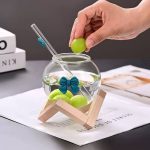 خرید و قیمت ماگ پیرکس پایه بامبو پاپیونی وارداتی