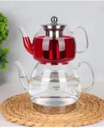 خرید و قیمت کتری قوری پیرکس کف استیل مدل LINDA آرو AROW