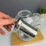 خرید و قیمت کتری قوری پیرکس کف استیل مدل NORA آرو AROW