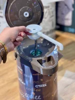 خرید و قیمت فلاسک استیل پمپی طرح COFFEE برند DAY DAYS