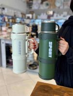 خرید و قیمت فلاسک کوهنوردی استیل برند SPORT