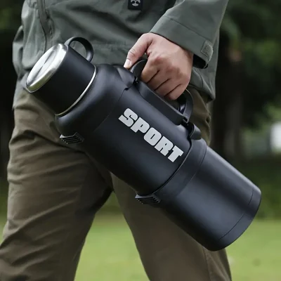 خرید و قیمت فلاسک کوهنوردی استیل برند SPORT