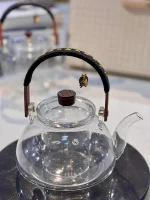 خرید و قیمت قوری پیرکس آویزدار 1 لیتری وارداتی