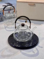 خرید و قیمت قوری پیرکس آویزدار 1 لیتری وارداتی