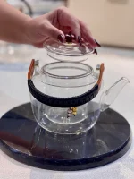 خرید و قیمت قوری پیرکس شعله مستقیم آویزدار وارداتی