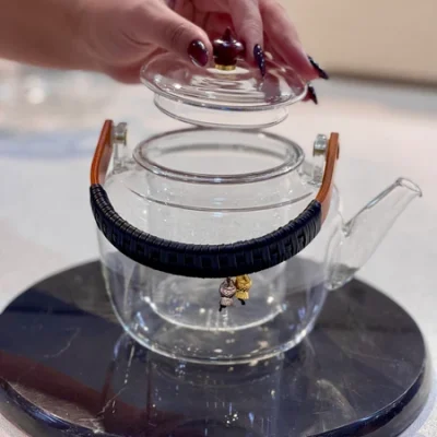 خرید و قیمت قوری پیرکس شعله مستقیم آویزدار وارداتی