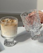 خرید و قیمت دسرخوری بستنی خوری طرحدار مدل کوه یخ دلی گلس DELI GLASS