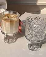 خرید و قیمت دسرخوری بستنی خوری طرحدار مدل کوه یخ دلی گلس DELI GLASS